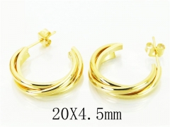 HY Wholesale Earrings 316L Stainless Steel Earrings-HY05E2048HLS