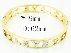 HY Wholesale Bangles Stainless Steel 316L Fashion Bangle-HY09B1181HMF