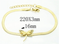 HY Wholesale Bracelets 316L Stainless Steel Jewelry Bracelets-HY34B0025JOF