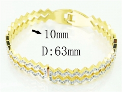 HY Wholesale Bangles Stainless Steel 316L Fashion Bangle-HY09B1178HMC