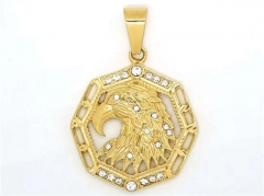 HY Wholesale Jewelry Pendant Stainless Steel Pendant (not includ chain)-HY0140P1134