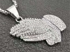 HY Wholesale Jewelry Pendant Stainless Steel Pendant (not includ chain)-HY0140P1172