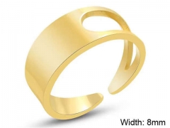 HY Wholesale Rings Jewelry 316L Stainless Steel Popular Rings-HY0124R078