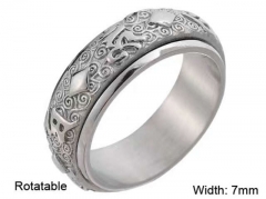 HY Wholesale Rings Jewelry 316L Stainless Steel Popular Rings-HY0127R178