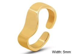 HY Wholesale Rings Jewelry 316L Stainless Steel Popular Rings-HY0124R201