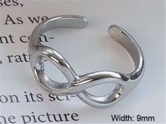 HY Wholesale Rings Jewelry 316L Stainless Steel Popular Rings-HY0124R185