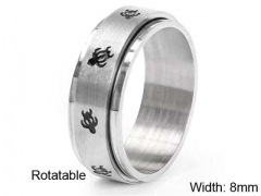 HY Wholesale Rings Jewelry 316L Stainless Steel Popular Rings-HY0125R087