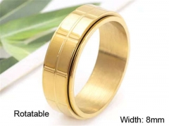 HY Wholesale Rings Jewelry 316L Stainless Steel Popular Rings-HY0125R053