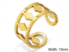 HY Wholesale Rings Jewelry 316L Stainless Steel Popular Rings-HY0124R187