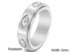 HY Wholesale Rings Jewelry 316L Stainless Steel Popular Rings-HY0127R069