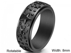 HY Wholesale Rings Jewelry 316L Stainless Steel Popular Rings-HY0127R245