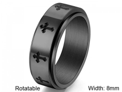 HY Wholesale Rings Jewelry 316L Stainless Steel Popular Rings-HY0127R241