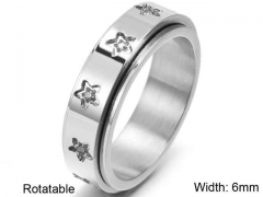 HY Wholesale Rings Jewelry 316L Stainless Steel Popular Rings-HY0127R118