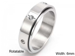 HY Wholesale Rings Jewelry 316L Stainless Steel Popular Rings-HY0127R035