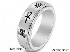 HY Wholesale Rings Jewelry 316L Stainless Steel Popular Rings-HY0127R111