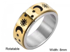 HY Wholesale Rings Jewelry 316L Stainless Steel Popular Rings-HY0127R140