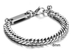 HY Wholesale Bracelets Jewelry 316L Stainless Steel Jewelry Bracelets-HY0132B062