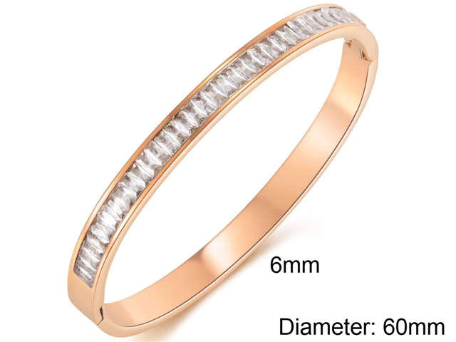 HY Wholesale Bangle Stainless Steel 316L Jewelry Bangle-HY0016D053