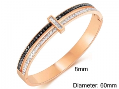 HY Wholesale Bangle Stainless Steel 316L Jewelry Bangle-HY0016D059