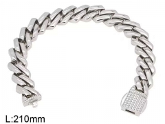 HY Wholesale Bracelets Jewelry 316L Stainless Steel Jewelry Bracelets-HY0121B033