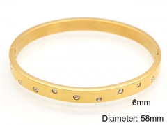 HY Wholesale Bangle Stainless Steel 316L Jewelry Bangle-HY0041B100