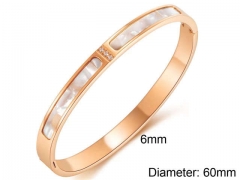 HY Wholesale Bangle Stainless Steel 316L Jewelry Bangle-HY0016D042