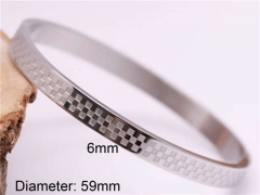 HY Wholesale Bangle Stainless Steel 316L Jewelry Bangle-HY0122B018