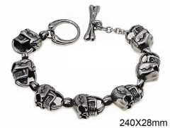 HY Wholesale Bracelets Jewelry 316L Stainless Steel Jewelry Bracelets-HY0121B013