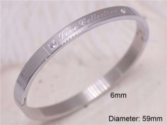 HY Wholesale Bangle Stainless Steel 316L Jewelry Bangle-HY0122B368