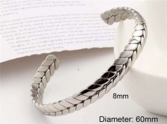 HY Wholesale Bangle Stainless Steel 316L Jewelry Bangle-HY0128B001