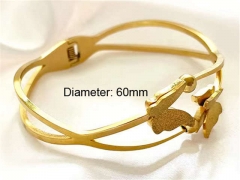 HY Wholesale Bangle Stainless Steel 316L Jewelry Bangle-HY0131B016