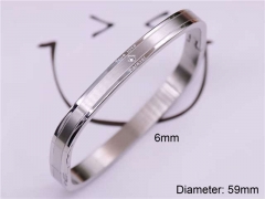 HY Wholesale Bangle Stainless Steel 316L Jewelry Bangle-HY0122B356