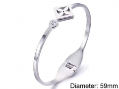 HY Wholesale Bangle Stainless Steel 316L Jewelry Bangle-HY0122B272