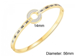 HY Wholesale Bangle Stainless Steel 316L Jewelry Bangle-HY0016D034