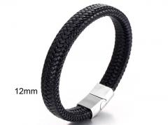 HY Wholesale Leather Bracelets Jewelry Popular Leather Bracelets-HY0132B160