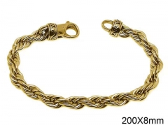 HY Wholesale Bracelets Jewelry 316L Stainless Steel Jewelry Bracelets-HY0121B014