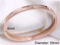 HY Wholesale Bangle Stainless Steel 316L Jewelry Bangle-HY0122B017