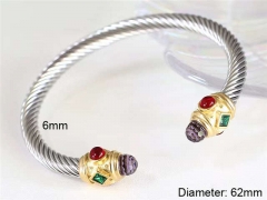 HY Wholesale Bangle Stainless Steel 316L Jewelry Bangle-HY0128B106