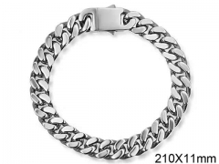 HY Wholesale Bracelets Jewelry 316L Stainless Steel Jewelry Bracelets-HY0121B004