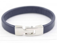 HY Wholesale Leather Bracelets Jewelry Popular Leather Bracelets-HY0129B190