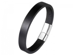 HY Wholesale Leather Bracelets Jewelry Popular Leather Bracelets-HY0136B023