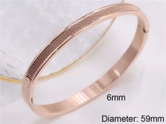 HY Wholesale Bangle Stainless Steel 316L Jewelry Bangle-HY0122B183