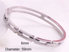 HY Wholesale Bangle Stainless Steel 316L Jewelry Bangle-HY0122B184