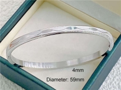 HY Wholesale Bangle Stainless Steel 316L Jewelry Bangle-HY0122B492