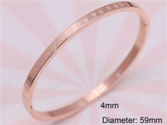 HY Wholesale Bangle Stainless Steel 316L Jewelry Bangle-HY0122B321