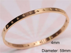 HY Wholesale Bangle Stainless Steel 316L Jewelry Bangle-HY0122B071