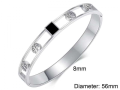 HY Wholesale Bangle Stainless Steel 316L Jewelry Bangle-HY0016D108