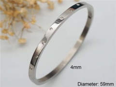 HY Wholesale Bangle Stainless Steel 316L Jewelry Bangle-HY0122B466