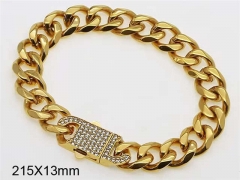 HY Wholesale Bracelets Jewelry 316L Stainless Steel Jewelry Bracelets-HY0121B027