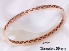 HY Wholesale Bangle Stainless Steel 316L Jewelry Bangle-HY0122B253